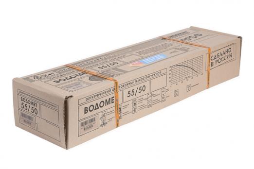 Насос погружной скважинный Водомет 55/50 ок 4'' (0,60кВт, 55л/мин, напор до 50м, кабель 20м) ДЖИЛЕКС