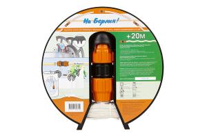 Удлинитель шланга дренажного 51 ''УДАВ'' 20м на катушке с муфтой 51х51 ДЖИЛЕКС