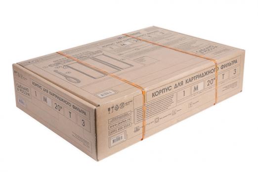 Фильтр магистральный 1'' для хол. воды 20'' 1М20''Т3 тройной ДЖИЛЕКС