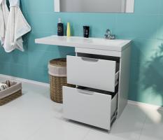 Тумба д/ванной "Атлантик-56"под рак.над ст.маш.БИЛЛ-120(MIXLINE)унив.(ПВХ)
