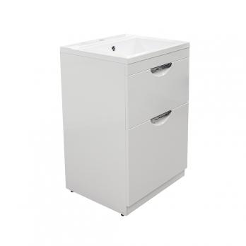 Тумба д/ванной "Атлантик-56"под рак.над ст.маш.БИЛЛ-120(MIXLINE)унив.(ПВХ)