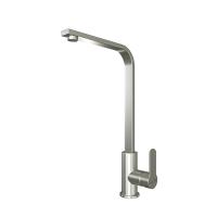 Смеситель для кухни 35k MIXLINE MLSS-0324 плоский излив, п/гайку САТИН