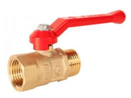 Кран шаровой 1/2'' вн/нар  рукоятка Практик  121  ГАЛЛОП