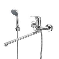 Смеситель для ванны и раковины 35к Milardo SIMSB02M10 "Simp" излив 350мм  ХРОМ