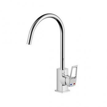 Смеситель для кухни 35к Milardo ATLSB00M05 "Atlantic" высокий пов излив ХРОМ