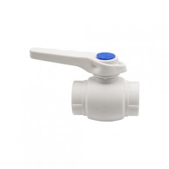 Кран шар 32 ручка PP-R EVER® plast БЕЛЫЙ (Россия)