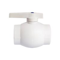 Кран шар 63 ручка PP-R EVER® plast БЕЛЫЙ (Россия)