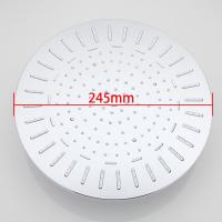 Лейка для душа FRAP F008-25 (тропический душ, круг D245мм, 1 режим, белый/хром)