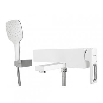 Смеситель для ванны G3217-8 GAPPO БЕЛЫЙ-ХРОМ