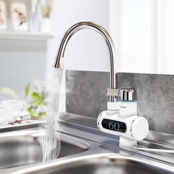 Проточный водонагреватель WH-003 (3,3 кВт, УЗО, кухня, индикатор темп) MIXLINE