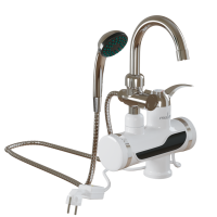 Проточный водонагреватель WH-004 (3,3 кВт, УЗО,умыв с лейкой,индикатор темп) MIXLINE