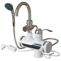 Проточный водонагреватель WH-004 (3,3 кВт, УЗО,умыв с лейкой,индикатор темп) MIXLINE