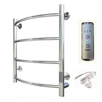 Полотенцесушитель электрический ЛЦ 60х50 4 перекл ДУГА унив подкл (скрыт подкл, таймер,208Вт) ТРУГОР