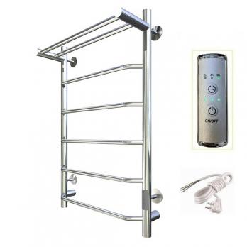 Полотенцесушитель электрический ЛЦ 80х50 7пер ТРАПЕЦИЯ ПОЛКА унив (скрыт подкл, таймер,342Вт) ТРУГОР