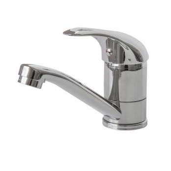 Смеситель для кухни 40к F4502-B FRAP (плоский пов.излив, п/шпильку, хром, силумин)