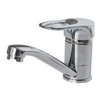 Смеситель для кухни 40к F4504 FRAP (плоский пов.излив, п/шпильку, хром, латунь)