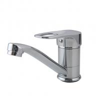 Смеситель для кухни 40к F4504-2 FRAP (плоский пов.излив, п/гайку, хром, латунь)