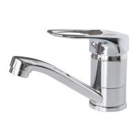 Смеситель для кухни 40к F4528-2-B FRAP (плоск.кор.пов. излив, п/гайку, хром, силумин)