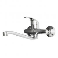 Смеситель для кухни 40к F4629-B FRAP настенный (повор. S-излив, хром, силумин)