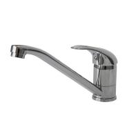 Смеситель для кухни 40к F4902-B FRAP (плоский пов.излив, п/гайку, хром, силумин)