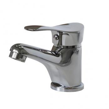 Смеситель для раковины 35к F1014-B FRAP (литой, п/шпильку, хром, силумин)