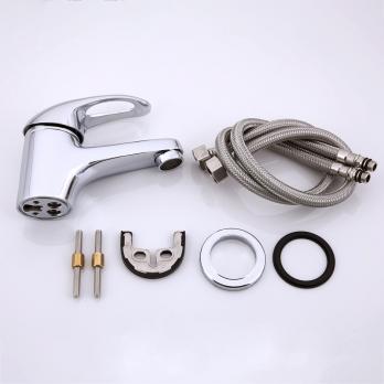 Смеситель для раковины 40к F1003 FRAP (литой, п/гайку, хром, латунь)