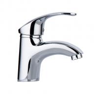 Смеситель для раковины 40к F1021 (литой, п/шпильку, хром, латунь)