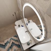 Зеркало MIXLINE "Оливия" D800 сенсорный выключатель, светодиодная подсветка