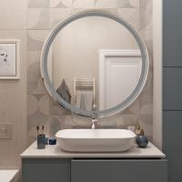 Зеркало MIXLINE "Оливия" D800 сенсорный выключатель, светодиодная подсветка