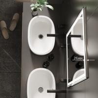 Зеркало MIXLINE "Мелис" 600*800 (ШВ) сенсорный выключатель, светодиодная подсветка