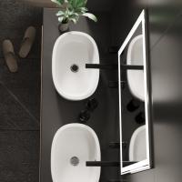 Зеркало MIXLINE "Мелис" 800*700 (ШВ) сенсорный выключатель, светодиодная подсветка