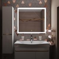 Зеркало MIXLINE "Минио" 900*800 (ШВ) сенсорный выключатель, светодиодная подсветка