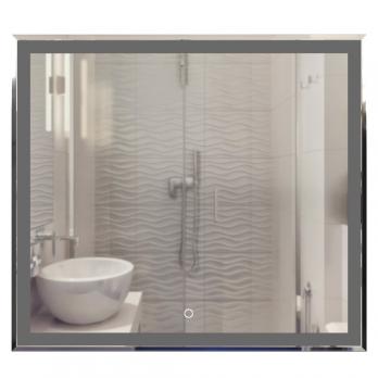 Зеркало MIXLINE "Минио" 900*800 (ШВ) сенсорный выключатель, светодиодная подсветка