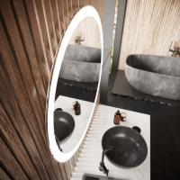 Зеркало MIXLINE "Мия" D800 сенсорный выключатель, светодиодная подсветка