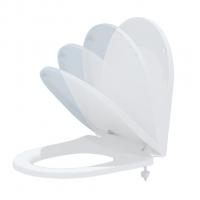 Сиденье для унитаза  белое АНИ ПЛАСТ WS0300 пласт. креп. (Элеганс,Комфорт,Алькор,Бореаль, Универсал)