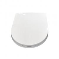 Сиденье для унитаза  белое АНИ ПЛАСТ WS0300 пласт. креп. (Элеганс,Комфорт,Алькор,Бореаль, Универсал)