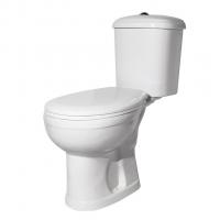 Унитаз-компакт "Дора" белый Комфорт(гориз, нижн, сид м/лифт, арм) (Ст.Оскол)