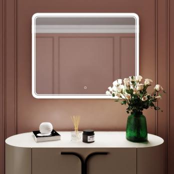 Зеркало MIXLINE "Умберто" 1000*800 (ШВ) сенсорный выключатель, светодиодная подсветка