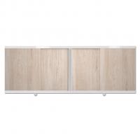 Экран для ванной купе 1,7 (беленый дуб)