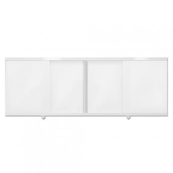 Экран для ванной купе 1,7 (белый глянец)