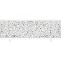 Экран для ванны УНИВЕРСАЛ-Кварт 1,5 серая мозаика