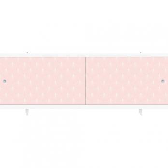 Экран для ванны УНИВЕРСАЛ-Кварт 1,7 розовый иней  Новый