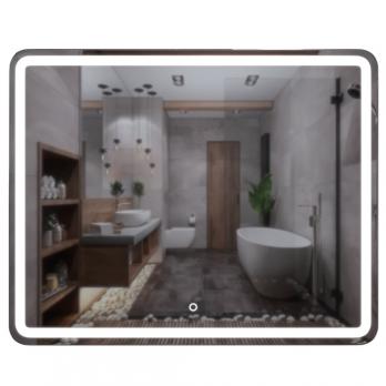 Зеркало MIXLINE "Альдо" 1000*800 (ШВ) сенсорный выключатель, светодиодная подсветка