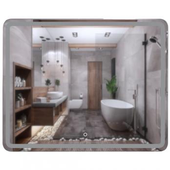 Зеркало MIXLINE "Альдо" 1000*800 (ШВ) сенсорный выключатель, светодиодная подсветка