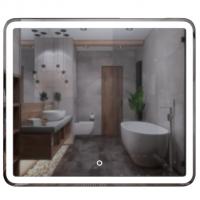 Зеркало MIXLINE "Альдо" 800*700 (ШВ) сенсорный выключатель, светодиодная подсветка