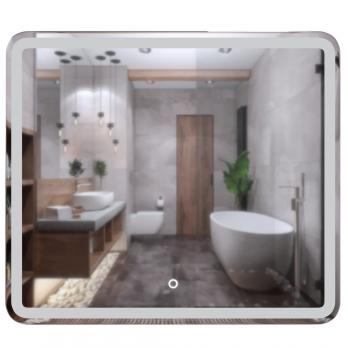 Зеркало MIXLINE "Альдо" 800*700 (ШВ) сенсорный выключатель, светодиодная подсветка