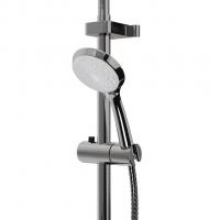 Душевая система 40к ML2416 излив лейка 3 позиции +лейка "Тропический душ" ХРОМ