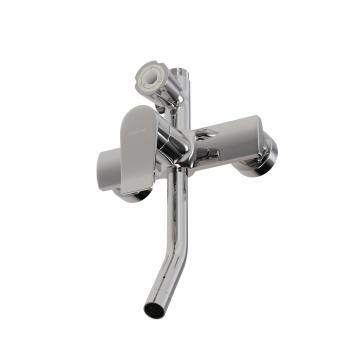 Душевая система 40к ML2416 излив лейка 3 позиции +лейка "Тропический душ" ХРОМ