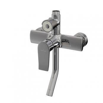 Душевая система 40к ML2416 излив лейка 3 позиции +лейка "Тропический душ" ХРОМ