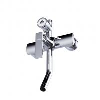 Душевая система 40к ML2418 излив лейка 5 позиций +лейка "Тропический душ" ХРОМ